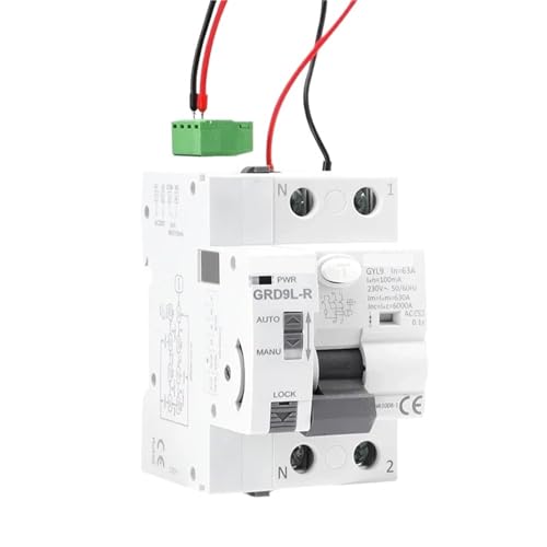 Disjoncteur à réenclenchement automatique bipolaire 6KA type CA haute sensibilité
