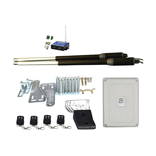 Motor de puerta corrediza, Motor de 200KG, sistema de Motor, puerta automática, actuador de controlador de puerta abatible, traje perfecto, abridor de puertas for entrada(Set 6)