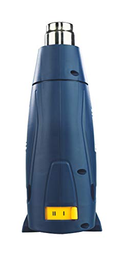 Rapid Heißluftpistole R1800, Heißluftfön im Koffer inkl. 4 Düsen, 2 Farbschaber, 1800W Leistung, Temperatur 300-550°C, Luftmenge 250-450 l/Min, zum Entfernen von Farbe, Lack und Aufkleber, Schrumpfen