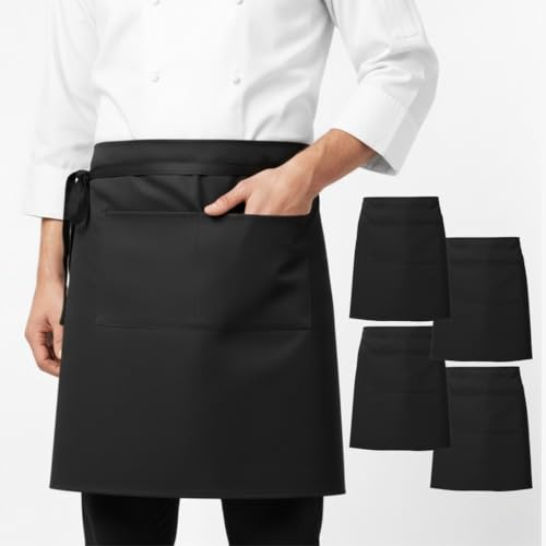 4 tabliers – Noir – Demi