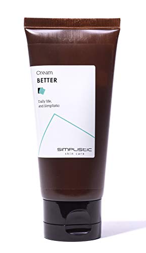 Simplistic Cream Better 80ml / 2.71 fl. oz., a facial moisturizer for all skin types. | Triple Hyaluronic Acids 19%, Beta-Glucan, Trehalose, Botanical Squalane, Ceramide, Allantoin, & Panthenol.