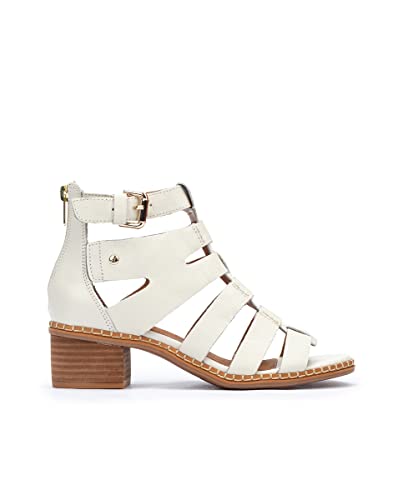 Pikolinos Absatzsandalen in Leder BLANES für Frauen Farbe NATA