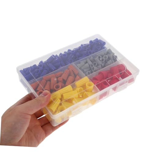 Connecteurs de fils électriques écrous colorés capuchons connexion rapide 330pcs - 4