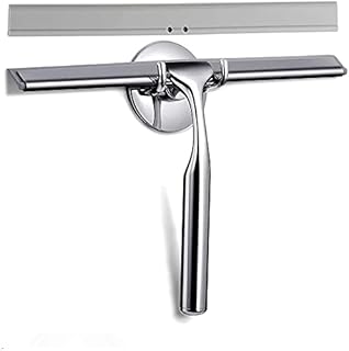 LUXEAR Shower Squeegees with Sticky Surface Non-Slip Bathroom Squeegee 10 inch Window Glass