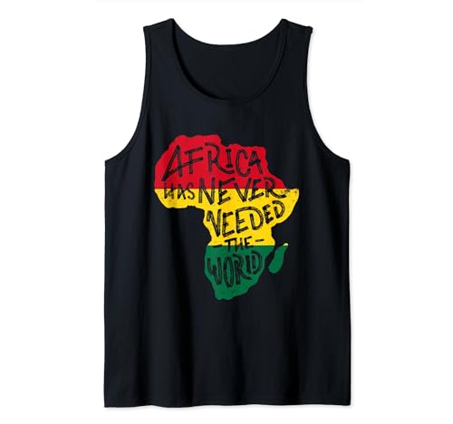 Juneteenth África Mapa Historia Afroamericana Camiseta sin Mangas