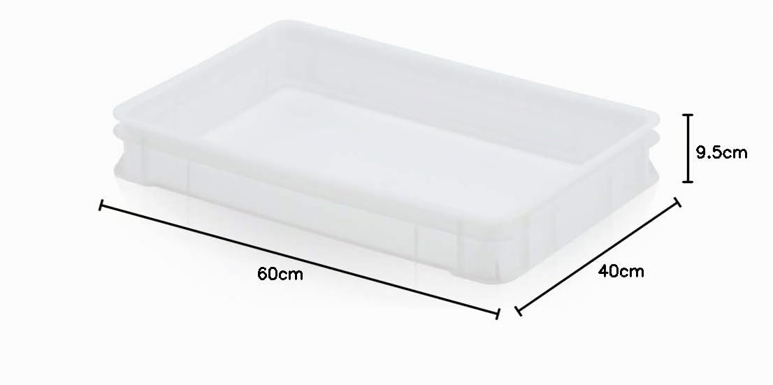 Lot de 10 boîtes à pizza 60 x 40 x 9,5 cm