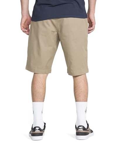 Image of Volcom Men's Vmonty Chino Shorts - 22 inch Outseam, Relaxed Fit, Durable Cotton Fabric