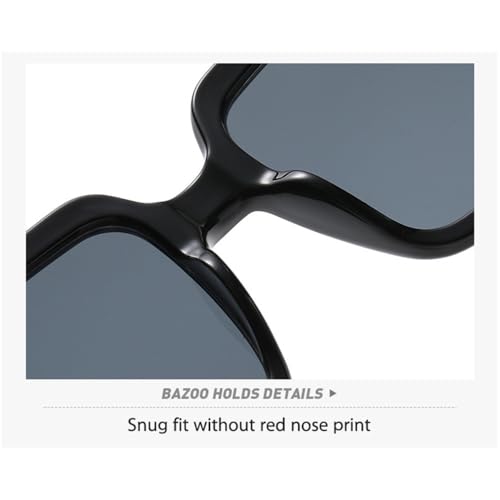 MTONY Wide Leg Big Frame Sunglasses for Men Women UV400 Large Sun Glasses Vintage Eyewear4