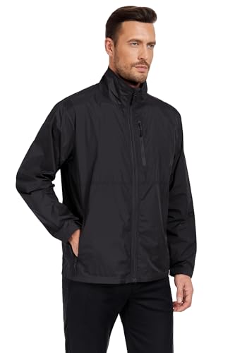 Mens Windbreaker Jackets Lightweight Packable Windproof for Casual Hiking Outdoor4