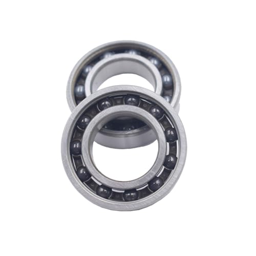 DUKUTS 686 Open Hybrid Ceramic Bearing 6 * 13 * 5 mm ABEC-1 (2 PC) Industry Motor Spindle 686HC Hybrids Si3N4 Ball Bearings 3NC