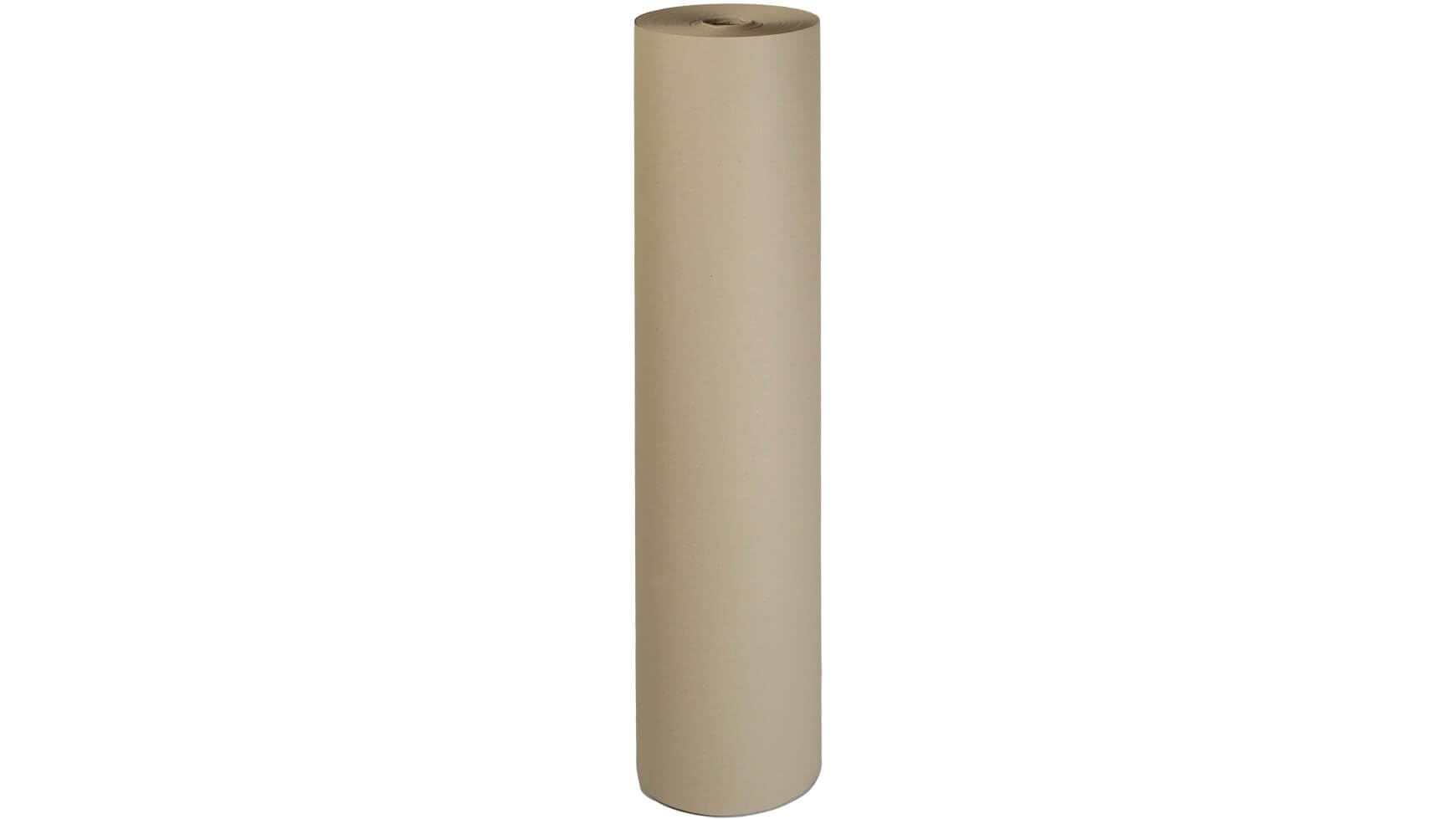 packster 4x Schrenzpapier Packpapier Knüllpapier Rolle 100cm 20kg 80g/qm 250lfm Braungrau