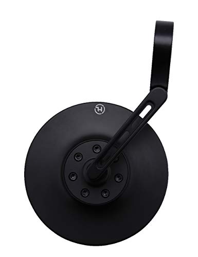 Rétroviseur guidon Highsider Conero 2 moto édition noire homologué
