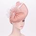 DRESHOW Women Fascinator Hats Tea Party Hat Vintage Pillbox Hat Headband for Cocktail