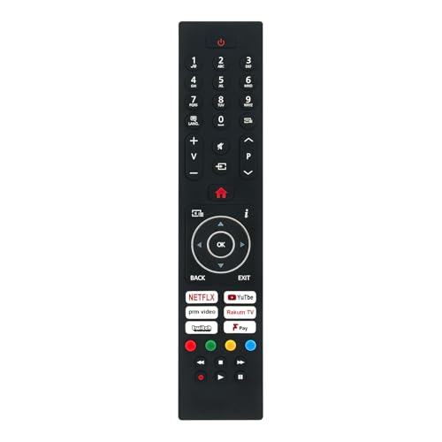 ALLIMITY Telecomando Compatibile con Nordmende/Logik/Techwood ARTX55UHD ARTX65UHD 43AO11UHD 55AO11UHDA 50AO11UHDA