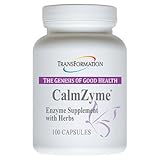 Transformation The Genesis of Good Health Enzymes CalmZyme Supplement with Enzymes & Herbal Blend, Maximize Digestion of Nutrients, Production of Energy & Aid in Immune Support, 100 Capsules