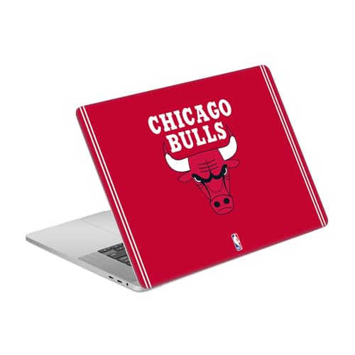 Vinyle autocollant MacBook Pro 16 A2141 sticker protection rouge Chicago Bulls