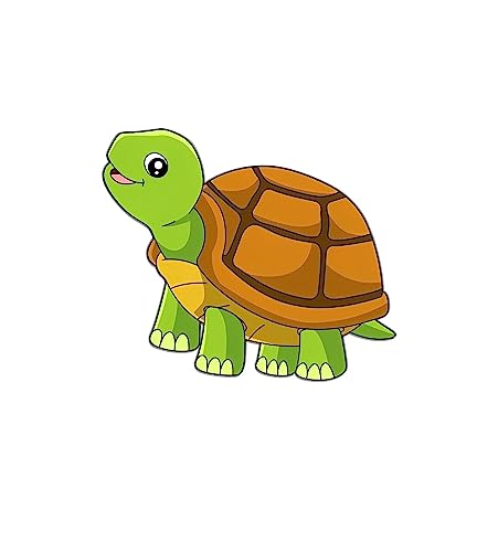 Image of Wooden Turtle Cartoon Fridge Magnet for Decoration Magnets Stickers Refrigerator Stylish (Pack of 1)