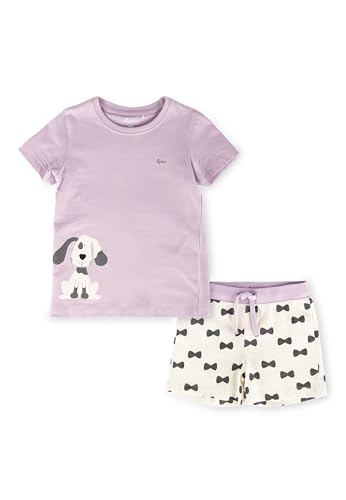 Sigikid Kinder Pyjama Zweiteiler Schlafanzug Bio-Baumwolle Sommer Nachtwäsche für Mädchen