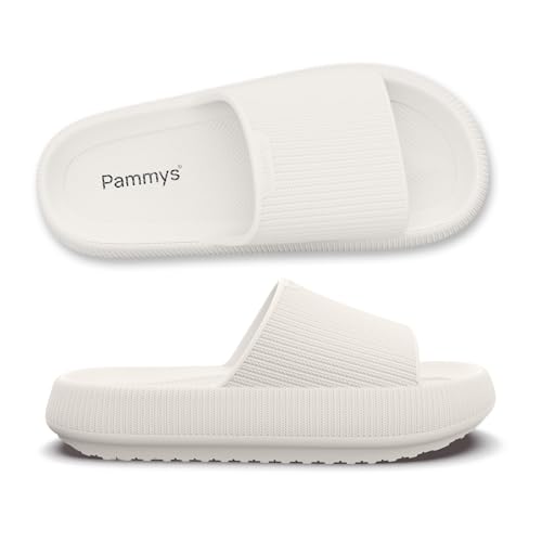 PAMMYS Originals Damen-Sandalen - Bequeme Sommer-Slides aus 100% Eva - Vegan & BPA-Frei - rutschfeste Badelatschen für S...