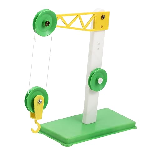 Image of Toddmomy School Pulley Model 3 pcs Kids Pulley System for Classroom Science Kits & Toys Learning Tool for Home and School Demonstrates Work Force and Energy