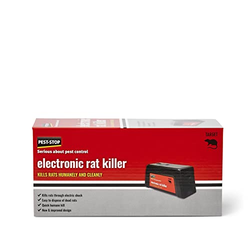 Pest-Stop Trampa Electrónica para Rata, Negro, 20.5x10x11.7 cm, 0PSERK Cover