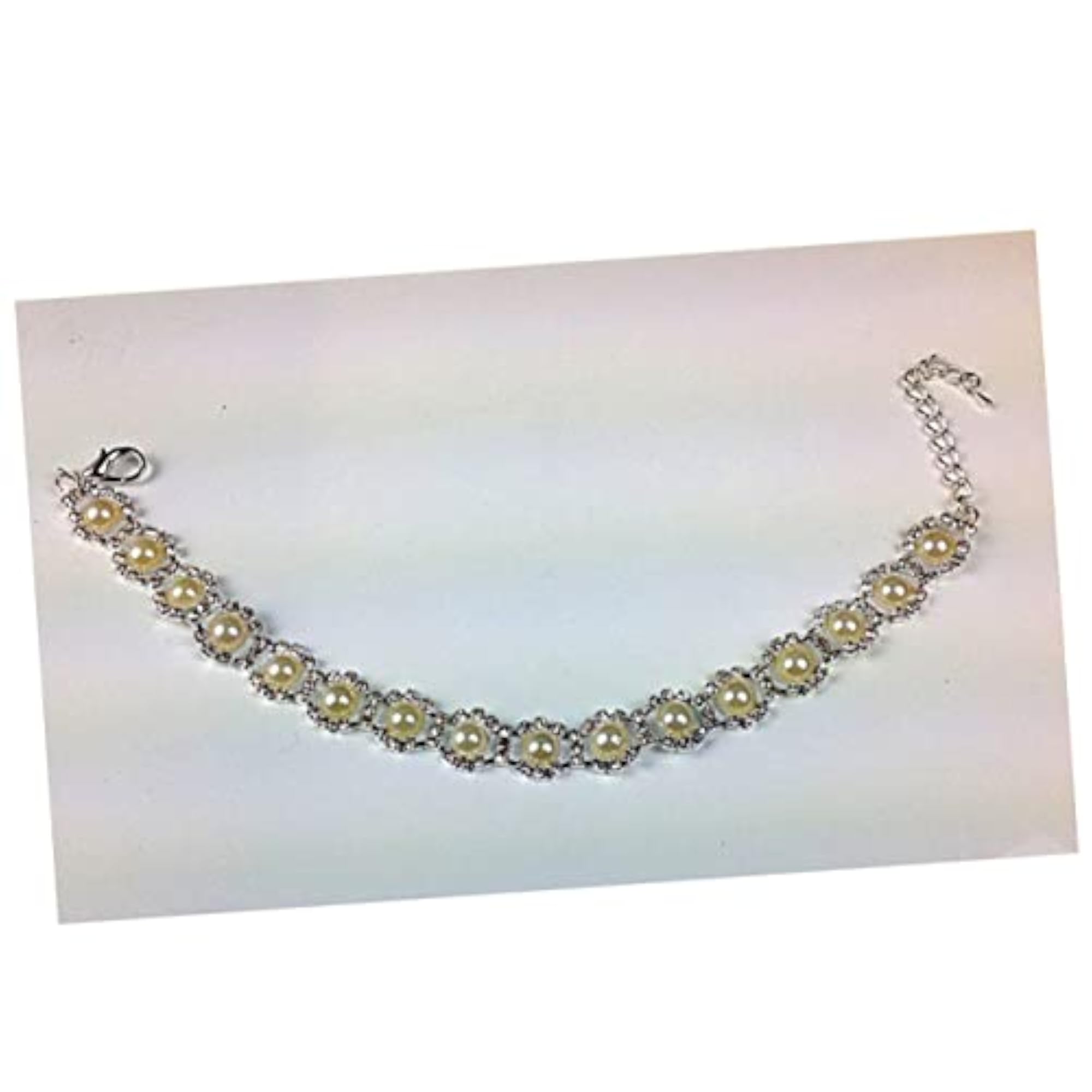 Luxury Dog Necklace Pearl Pendant Chain
