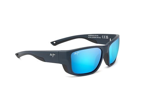 Maui Jim Amberjack Rectangular Sunglasses2