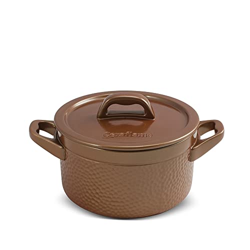 Caçarola de Cerâmica Martelado, 18cm, 2,0 Litros, Cobre, Ceraflame