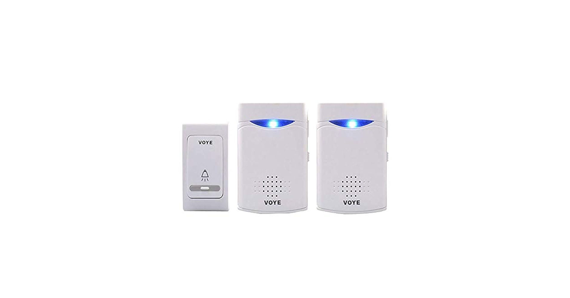 Amazon.co.jp: ワイヤレス チャイム 送信機1個 受信機2個セット