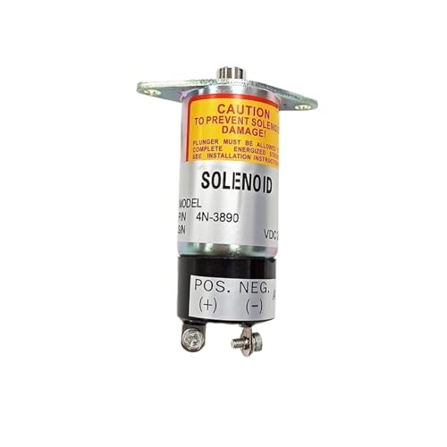 4N3890 Solenoid arrêt haute résistance pour moteur 3406B D330C
