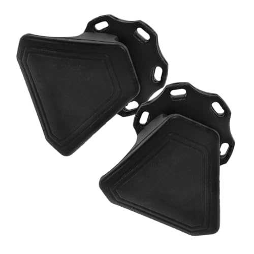 BRIGHTFUFU 1 Pair American Football Helmet Visor Clips Visor Fasteners for Football Helmets Sturdy Visor Supplies