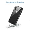 JETech Case for iPhone Xs and iPhone X 5.8-Inch, Shockproof Phone Bumper Cover, Anti-Scratch Clear Back (Black)