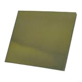 Magnetfeld Sichtfolie 40x50mm Gelb – Elektrostatischer Feldbetrachter für Physikunterricht & Forschung – Flexible für folie zur Feldanalyse an Motoren