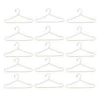 SAFIGLE 25pcs Mini Hanger Plastic Hangers Wardrobe Clothes Metal Coat Hanger Small Suit Hanger Doll Gown Dress Holder Dollhouse Hangers Iron Black Doll Clothes Hanger Iron Dress Hanger Car