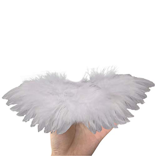 Srliya Mini Aile d'ange en Plumes Artificielles, Petite et Mignonne, pour Projets de Bricolage,...