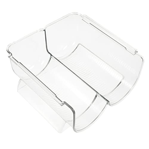 Ciieeo 2pcs Acrylic Water Bottle Storage Rack Wine Bottle Display Holder Compact Size for Home Bar