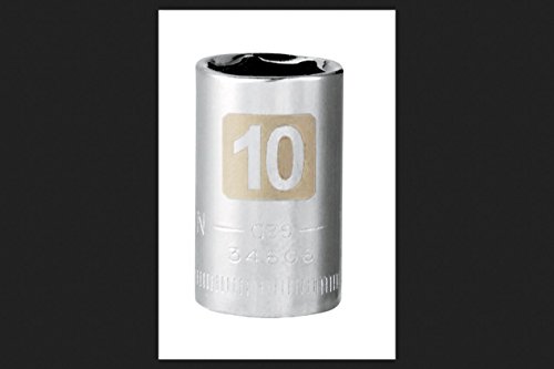 CM SOCKET 1/4DR 10MM 6PT