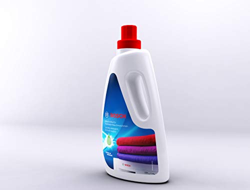 Image of Bosch Detergent for Front Load Washing Machine - 1 l and Bosch Tablet for Dishwasher - 20 g (Pack of 35)