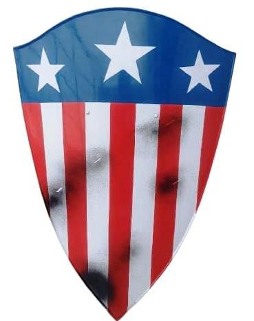 HEYNZ Halloween - Captan Americ Heater Shield - World War 2 Shield - Triangle Shield
