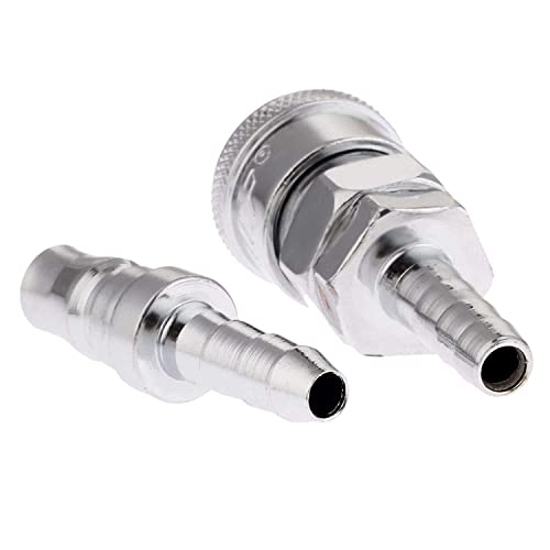 Image of (QRC) Pneumatic Fittings Quick Release Coupler for Air Line Hose Compressor Connector (SH20 + PH20)