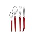 Produktbild LAGUIOLE - 16-teiliges design Besteckset Cristal rot