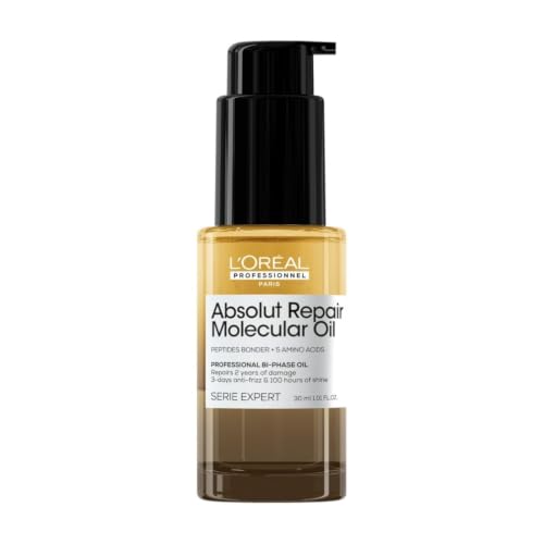 L'Oréal Professionnel Absolut Repair Molecular, Aceite Pelo de Viaje 30ml