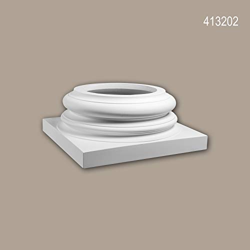 Pied de colonne 413202 Profhome en mousse rigide embase décorative pour pilier carré - 4