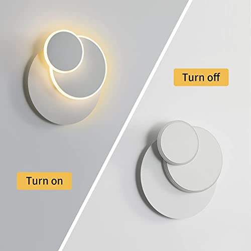 Aplique de pared Eclipse de luz cálida 3000K para transformar la atmósfera de tu sala de estar 5