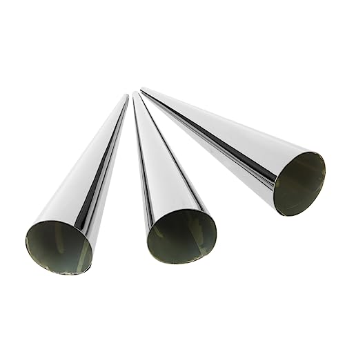 Set de 3 Moldes Grandes de Acero Inoxidable para Croissants
