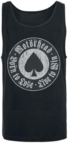 Motörhead Born to Lose Männer Tank-Top schwarz 3XL 100% Baumwolle Band-Merch Bands Nachhaltigkeit