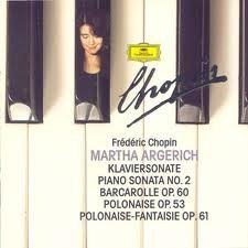 Piano Sonata 2 / Barcarolle [Audio CD] Chopin and Argerich