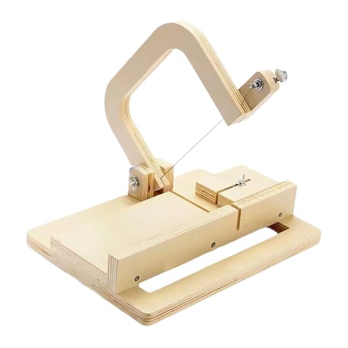 Image of VISTORA Wooden Soap Cutter Adjustable Professional Soap Slicer for DIY Candles Bread|Home Arts & |Candle Making & Soap Making|Soap Molds