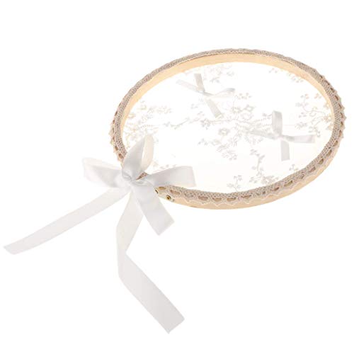 Tubayia Porte-alliances avec broderie romantique (style A)