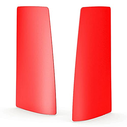 Image of Digital Edition Face Plates Cover Skins Shell Panels for PS5 Console, Accessories for Playstation 5 Protective Shell Replacement Faceplate (Red)
